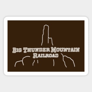 Big thunder mountain railroad Magnet